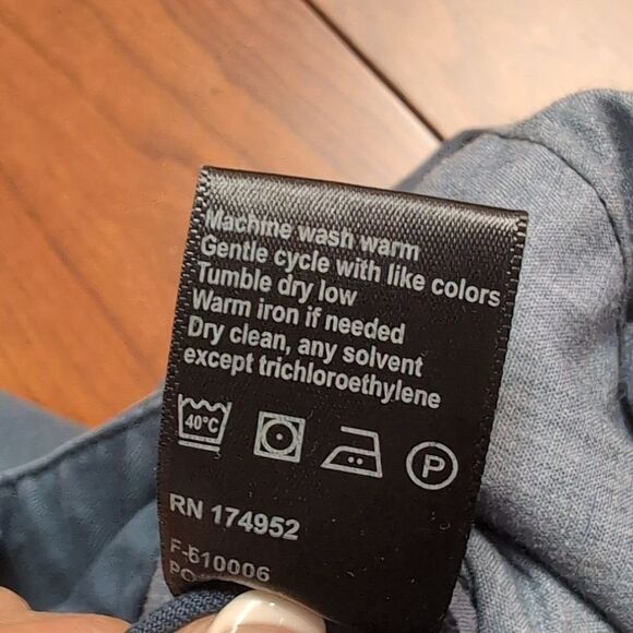 Flint and Tinder Blue Chino Shorts Sz 36 - Picture 5 of 8